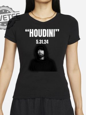 Eminem Announced New Single Houdini On May 31St 2024 Shirts Unique Eminem Houdini Shirts revetee 2