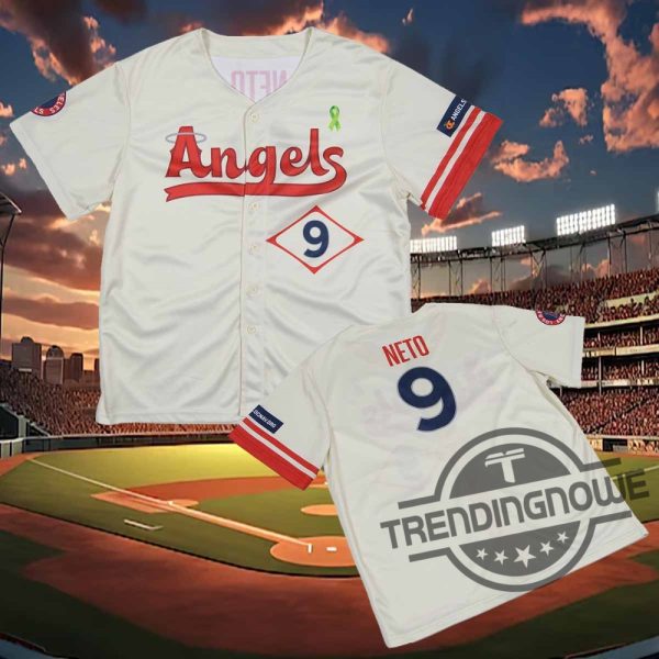 Angels Zach Neto Youth City Connect Jersey Giveaway 2024 trendingnowe 1