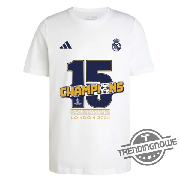 Champions 15 Shirt Adidas Real Madrid Shirt Sweatshirt Hoodie trendingnowe 1