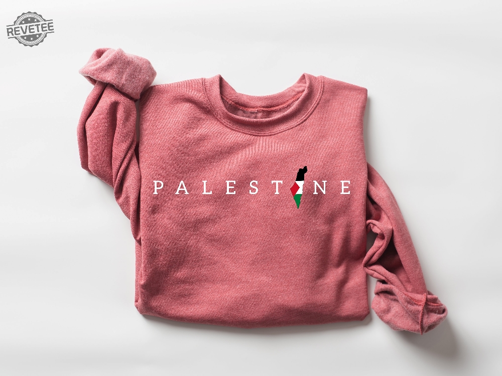 Palestine Sweatshirt Free Palestine Sweater Palestine Flag Crewneck Gaza Unisex College Tee Palestine Gift Unique