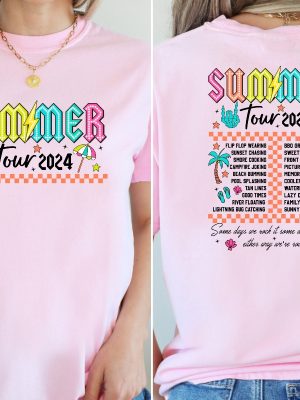 Retro Summer Tour Shirt Summer Shirt Summer Vibes Shirt Hello Summer Shirt Summer Vacation Shirt Trendy Summer Shirt Unique revetee 2