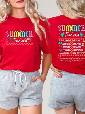 Retro Summer Tour Shirt Summer Shirt Summer Vibes Shirt Hello Summer Shirt Summer Vacation Shirt Trendy Summer Shirt Unique revetee 3