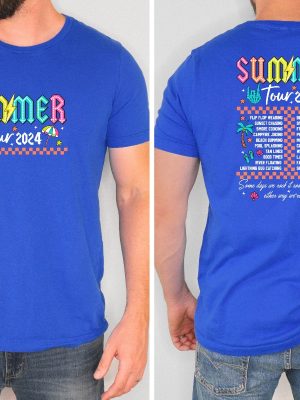 Retro Summer Tour Shirt Summer Shirt Summer Vibes Shirt Hello Summer Shirt Summer Vacation Shirt Trendy Summer Shirt Unique revetee 5