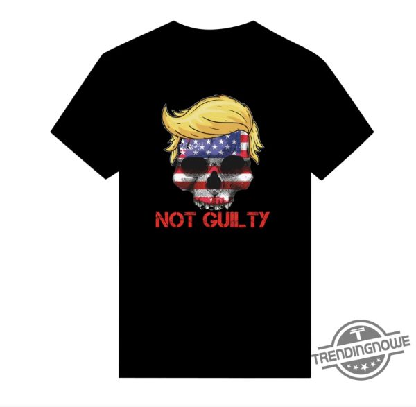 Trump Not Guilty Shirt V3 Stand With Trump T Shirt Sweatshirt Hoodie trendingnowe 2