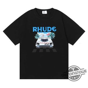 Rhude T Shirt Sweatshirt Hoodie Race Car Rhude Shirt trendingnowe 3
