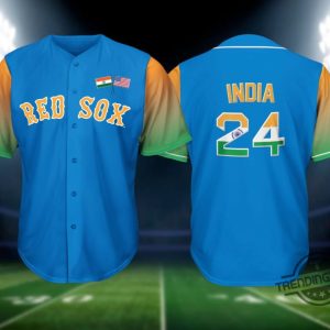 Red Sox India Celebration Jersey Giveaways 2024 trendingnowe 2