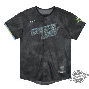 Rays City Connect Jersey 2024 Tampa Bay Rays Randy Arozarena Nike Charcoal 2024 City Connect Jersey trendingnowe 1