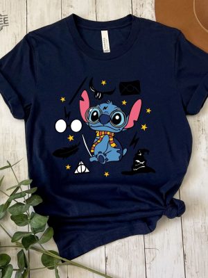 Disney Potter Stitch Shirt Wizard Stitch Shirt Disney Trip Shirt Disney Kids Shirt Holiday Shirt Stitch Birthday Shirt Unique revetee 2