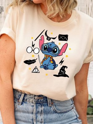 Disney Potter Stitch Shirt Wizard Stitch Shirt Disney Trip Shirt Disney Kids Shirt Holiday Shirt Stitch Birthday Shirt Unique revetee 3