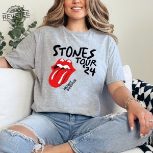 The Rolling Stones Hackney Diamonds Tour 2024 Schedule List Tshirt Rolling Stones Setlist 2024 Unique revetee 5