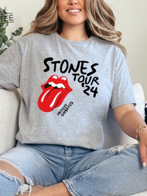 The Rolling Stones Hackney Diamonds Tour 2024 Schedule List Tshirt Rolling Stones Setlist 2024 Unique revetee 5