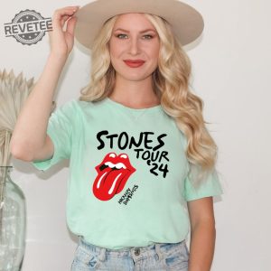The Rolling Stones Hackney Diamonds Tour 2024 Schedule List Tshirt Rolling Stones Setlist 2024 Unique revetee 6
