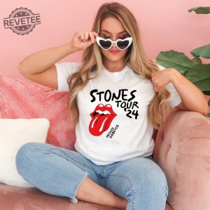 The Rolling Stones Hackney Diamonds Tour 2024 Schedule List Tshirt Rolling Stones Setlist 2024 Unique revetee 7