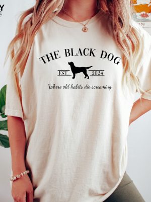 The Black Dog Shirt Unisex Tortured Poets Shirt Gift For Birthday Unique revetee 2