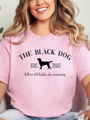 The Black Dog Shirt Unisex Tortured Poets Shirt Gift For Birthday Unique revetee 3