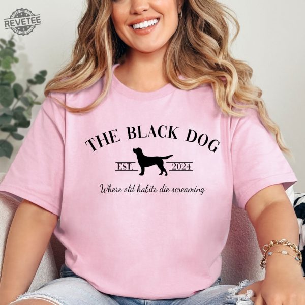 The Black Dog Shirt Unisex Tortured Poets Shirt Gift For Birthday Unique revetee 3