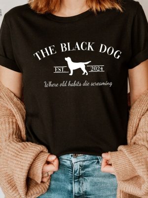 The Black Dog Shirt Unisex Tortured Poets Shirt Gift For Birthday Unique revetee 4