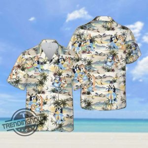 Rad Dad Bluey Hawaiian Shirt Rad Dad Bluey Shirt Bingo Hawaiian Shirt Bandit Heeler Hawaiian Shirt Fathers Day trendingnowe 1