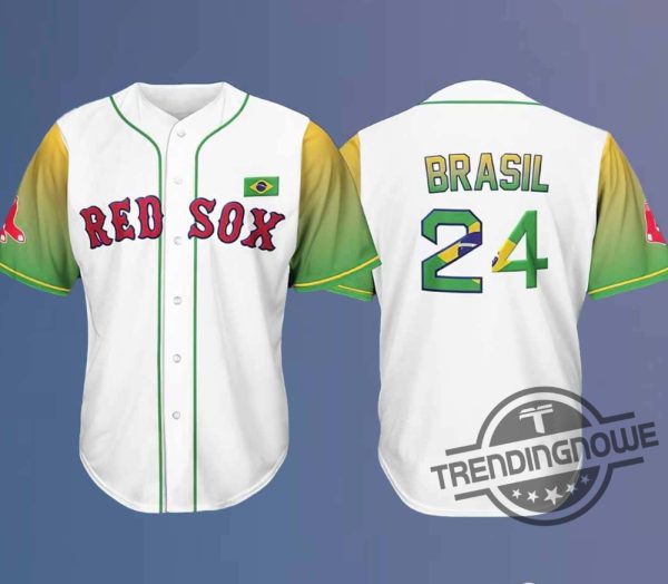 Red Sox Brazilian Celebration Jersey 2024 Giveaway trendingnowe 2