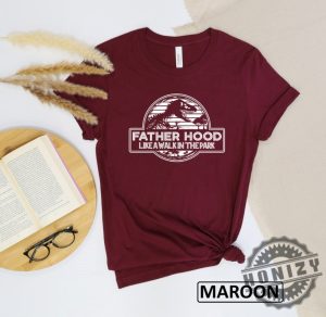 Fatherhood Like A Walk In The Park Shirt giftyzy 5