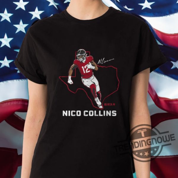 Nico Collins State Star Shirt Nico Collins State Star T Shirt Sweatshirt Hoodie trendingnowe 2