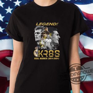 Legend Toni Kr8s Shirt Legend Toni Kr8s Real Madrid 2014 2024 Shirt trendingnowe 2