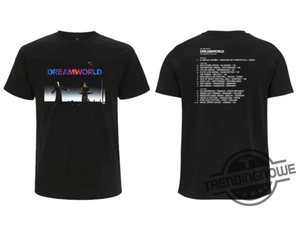 Dreamworld 2024 European Tour Shirt Sweatshirt Hoodie trendingnowe 2