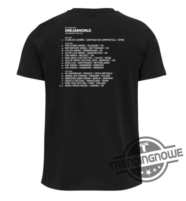 Dreamworld 2024 European Tour Shirt Sweatshirt Hoodie trendingnowe 3
