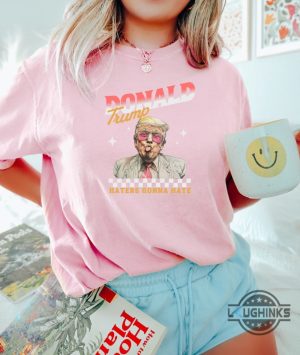 donald trump 2024 haters gonna hate shirt trendy and stylish design