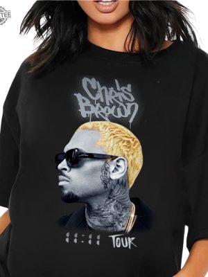 2024 Chris Brown 11 11 Tour Shirt Chris Breezy Graphic Shirt Chris Brown Concert Group Shirt Chris Brown 11 11 Tour Unique revetee 2