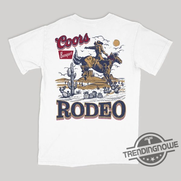 Coors Banquet Shirt Coors Rodeo Cowboy T Shirt Vintage 2000S Graphic Western Shirt trendingnowe 1
