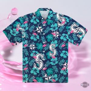 limited edition seattle mariners hawaiian shirt night 2024 giveaway
