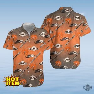 new york giants hawaiian shirt and shorts inspired by nfl national football league day 2024 trendy and stylish ny giants apparel laughinks 1