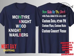 Custom Nkotb Magic Summer 2024 Concert Shirt giftyzy 5