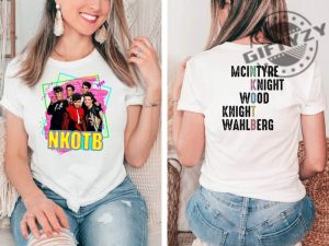 Nkotb Vintage New Kids On The Block Classic Rock Concert Shirt giftyzy 2