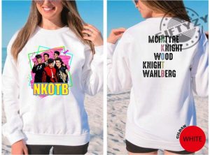 Nkotb Vintage New Kids On The Block Classic Rock Concert Shirt giftyzy 4