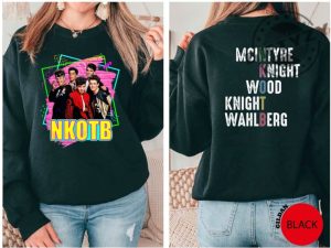 Nkotb Vintage New Kids On The Block Classic Rock Concert Shirt giftyzy 5