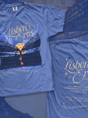 Night Two Lisbon Eras Tour Tee Unique Night Two Lisbon Eras Tour Shirt revetee 2