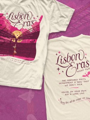 Night Two Lisbon Eras Tour Tee Unique Night Two Lisbon Eras Tour Shirt revetee 4