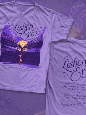 Night Two Lisbon Eras Tour Tee Unique Night Two Lisbon Eras Tour Shirt revetee 5