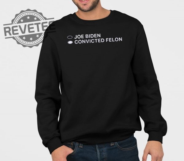 David J Harris Joe Biden Convicted Felon T Shirt Unique revetee 1