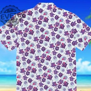 Gengar Haunter Gastly Hawaiian Shirt Unique revetee 2