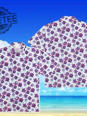 Gengar Haunter Gastly Hawaiian Shirt Unique revetee 3