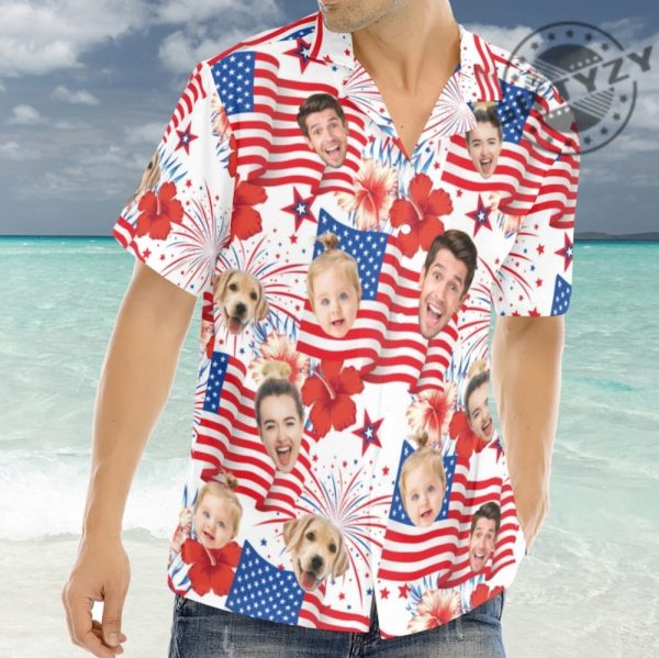 Custom 4Th Of July Personalized 3D All Over Printed Shirt giftyzy 2