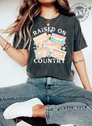 Raised On 90S Country Music Shirt giftyzy 2