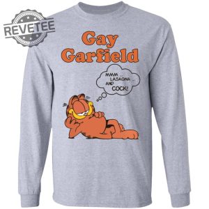 Gay Garfield Shirt Unique Gay Garfield T Shirt Gay Garfield Hoodie revetee 3