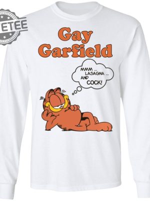 Gay Garfield Shirt Unique Gay Garfield T Shirt Gay Garfield Hoodie revetee 4