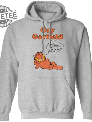 Gay Garfield Shirt Unique Gay Garfield T Shirt Gay Garfield Hoodie revetee 5