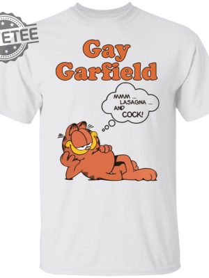 Gay Garfield Shirt Unique Gay Garfield T Shirt Gay Garfield Hoodie revetee 6