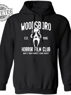 Ghost Woodsboro Est 1996 Horror Film Club Shirt Unique Ghost Woodsboro Est 1996 Horror Film Club T Shirt revetee 2